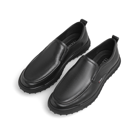 Teenmix/天美意2022春新款商场同款一脚蹬商务男休闲皮鞋3DE02AM2