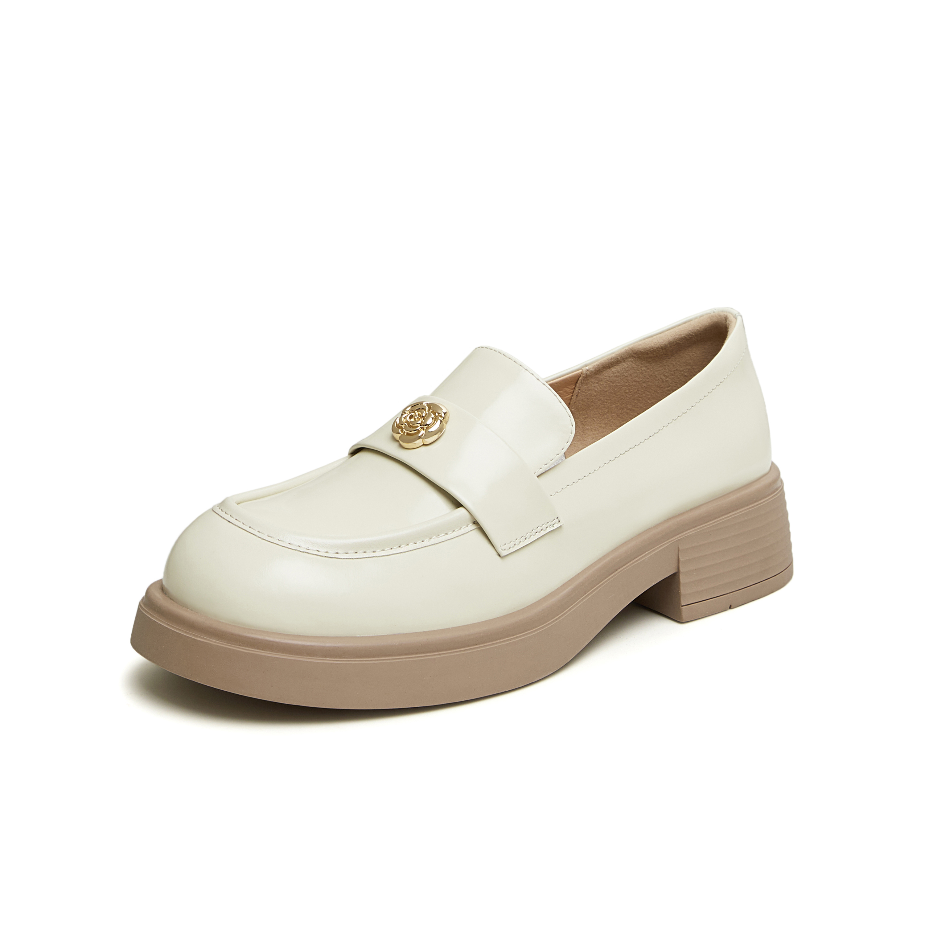 天美意2024春新款深口一脚蹬休闲百搭通勤日常女乐福鞋KE020AM4