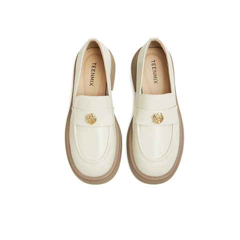 天美意2024春新款深口一脚蹬休闲百搭通勤日常女乐福鞋KE020AM4