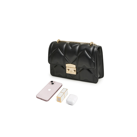 天美意2024春新款商场同款通勤百搭时尚单肩包女斜挎包X2809AX4