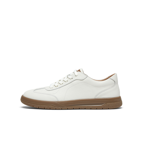 天美意2024春新款商场同款深口系带商务舒适男休闲鞋3NS01AM4