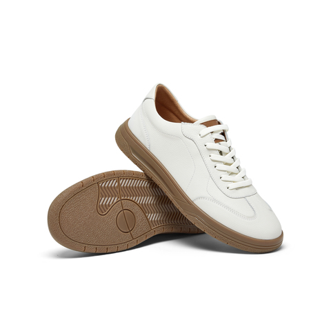 天美意2024春新款商场同款深口系带商务舒适男休闲鞋3NS01AM4