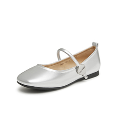 天美意2024春新款时尚休闲优雅复古百搭浅口女玛丽珍鞋KM013AQ4