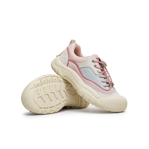 天美意2024春新款商场同款史迪奇联名厚底休闲女老爹鞋CLS23AM4