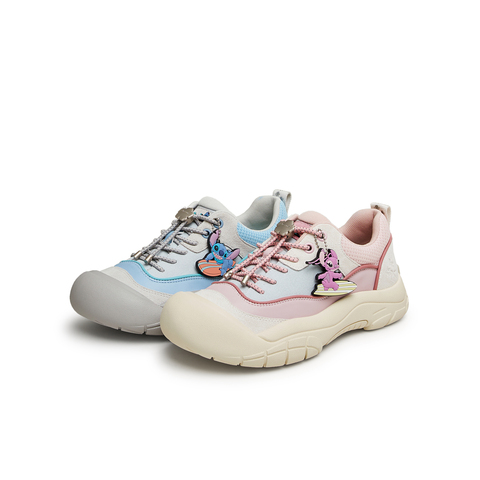 天美意2024春新款商场同款史迪奇联名厚底休闲女老爹鞋CLS23AM4