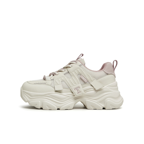 天美意2024秋新款商场同款厚底增高运动休闲鞋女老爹鞋BJ331CM4