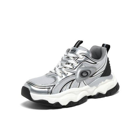 天美意2024秋新款拼接厚底潮酷休闲运动老爹鞋男休闲鞋DX830CM4