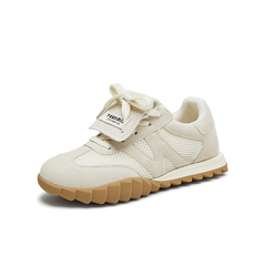 天美意2024秋新款休闲运动网面复古百搭潮流女德训鞋KG048CM4