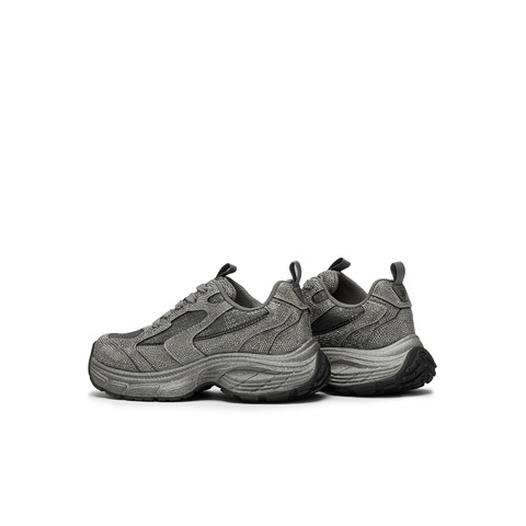 天美意2025春新款休闲系带厚底增高运动鞋水钻女老爹鞋KG057AM5