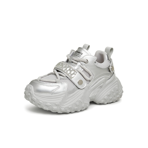 天美意2025春新款厚底增高运动老爹鞋时尚潮流女休闲鞋KG061AM5