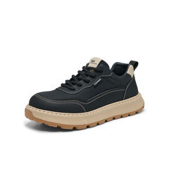 天美意2025春新款商场同款舒适通勤英伦百搭男工装鞋3US01AM5