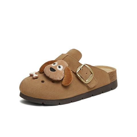 天美意2025夏新款商场同款后空拖鞋前包百搭女勃肯鞋BK911BH5