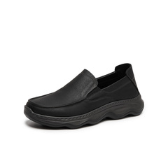 天美意2025秋新款商场同款通勤一脚蹬男休闲皮鞋3VZ01CM5