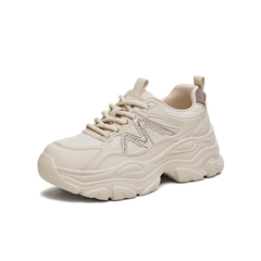 天美意2026春新款商场同款厚底运动老爹鞋百搭女休闲鞋BM481AM6