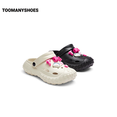 Toomanyshoes洞洞鞋轻气球彩色泡泡厚底沙滩凉鞋包头拖鞋女夏外穿