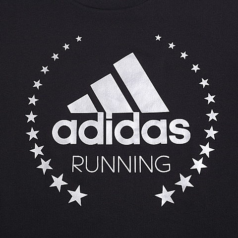 adidas阿迪达斯新款男子跑步图案系列短袖T恤AI5966