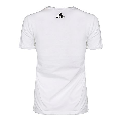 adidas阿迪达斯女子GFX T FOIL LOGO圆领短T恤CX5163