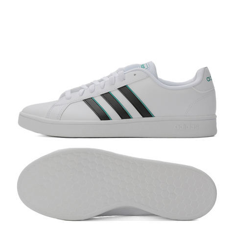 adidas阿迪达斯中性GRAND COURT BASE网球场下休闲网球鞋EG5943