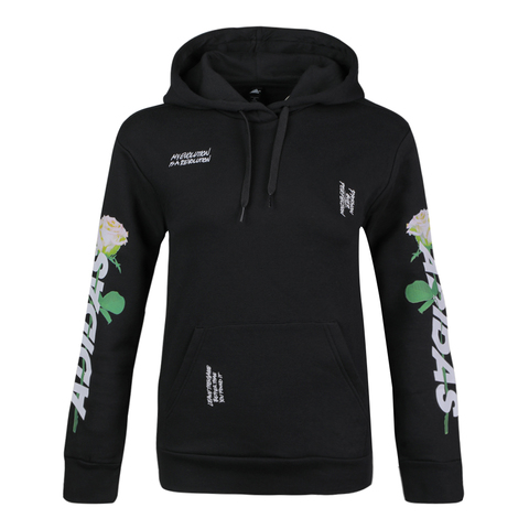 adidas阿迪达斯女子FLORAL HOODIE针织套衫ED8168