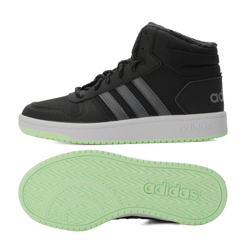adidas阿迪达斯男大童HOOPS MID 2.0 K篮球鞋EE6704