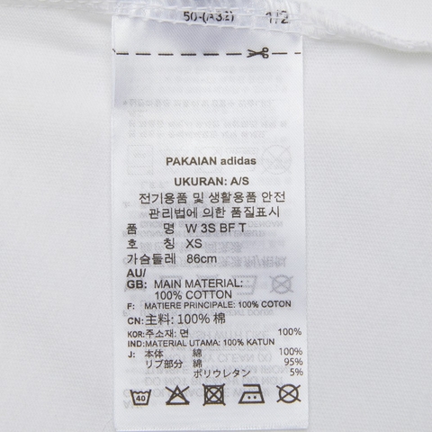 adidas阿迪达斯2025女子W 3S BF T针织无领短TH10201