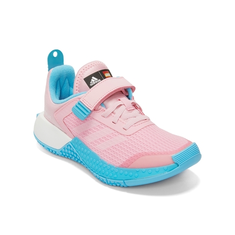 Adidas Kids阿迪达斯小童2021女小童LEGO Sport EL K跑步常规跑步鞋GX7613