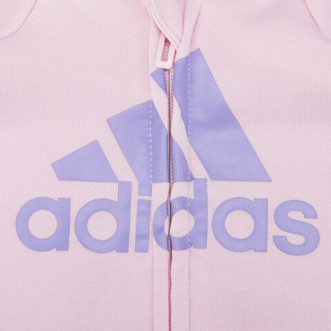 Adidas Kids阿迪达斯小童2022女小童LK LOGO KN SET长袖套服HD9996