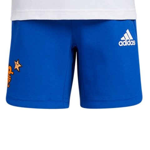 Adidas Kids阿迪达斯小童2022男小童LB CD TEE SET短袖针织套服HT5826