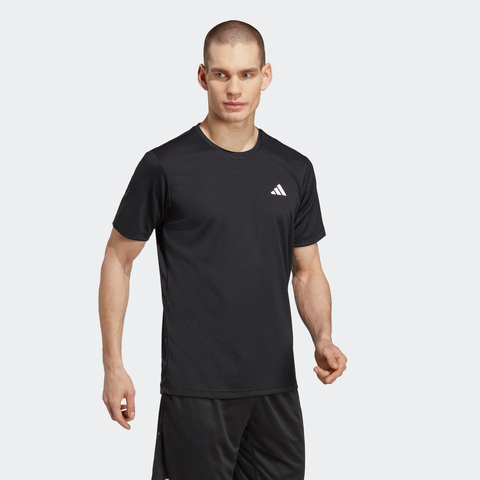 adidas阿迪达斯2025男子FAB TEE针织无领短THR8727