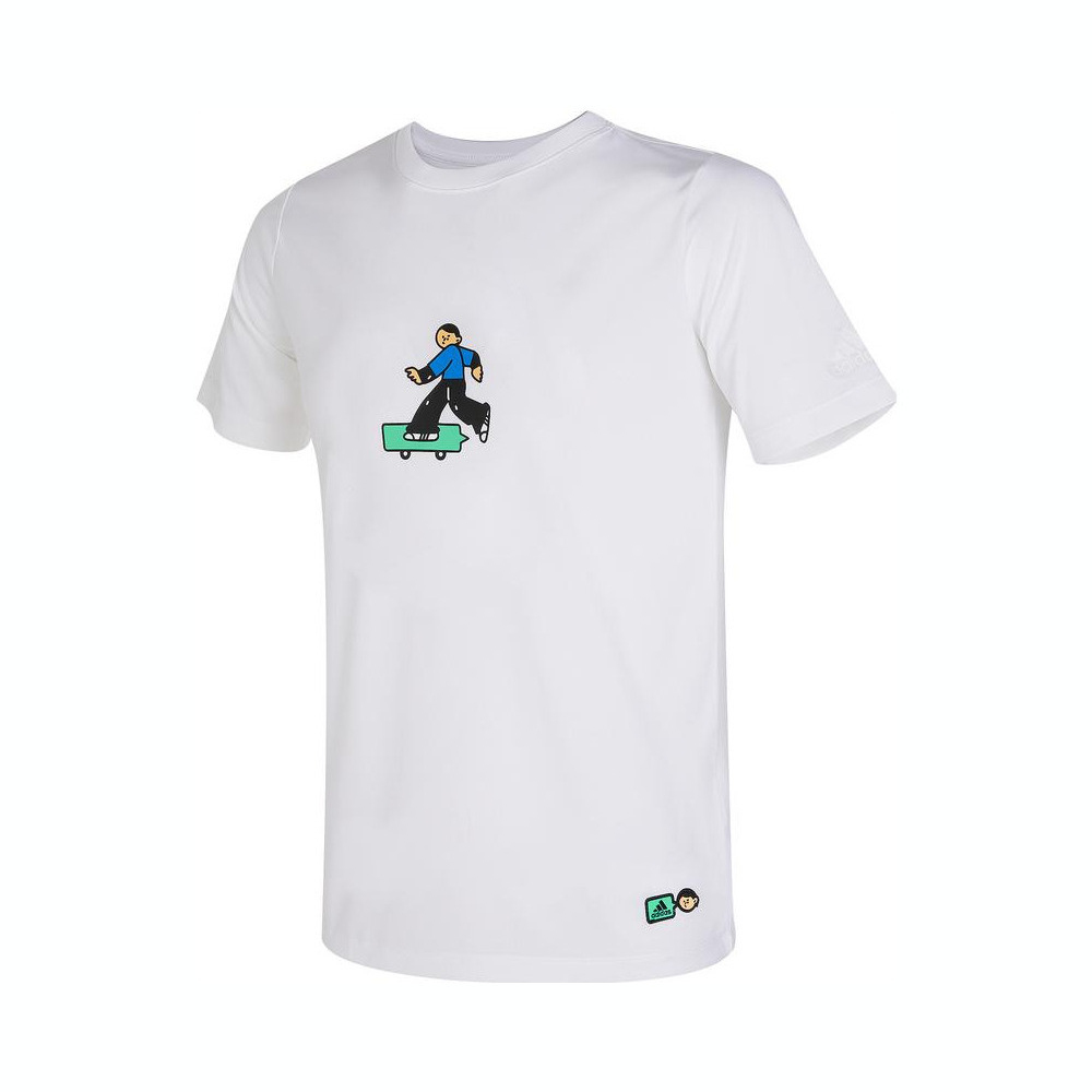 adidas kids阿迪达斯小童2023男大童JB CO SS TEE2圆领短T恤IN3277