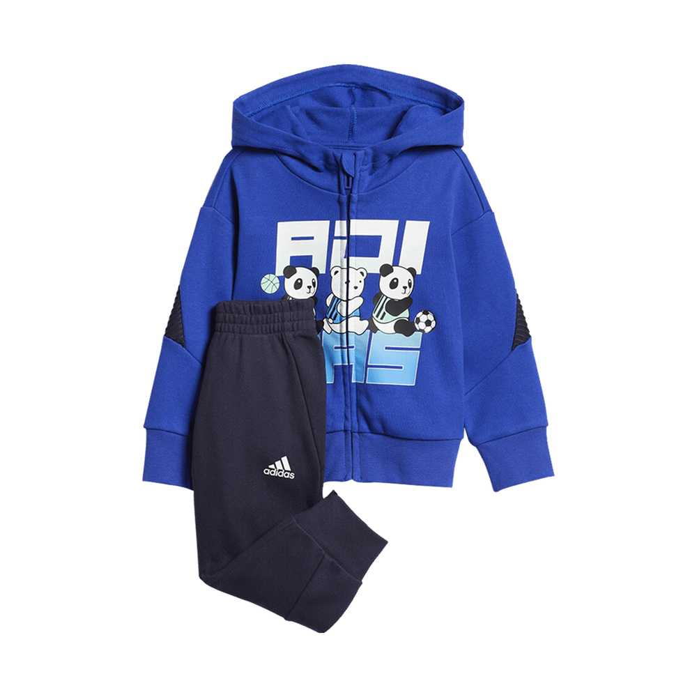 adidas kids阿迪达斯小童2023男婴童IN F FZ HDY SET长袖针织套服IA5307