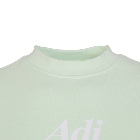 adidas阿迪达斯2024女子LOUNGE FT CREW针织圆领套衫IM8851
