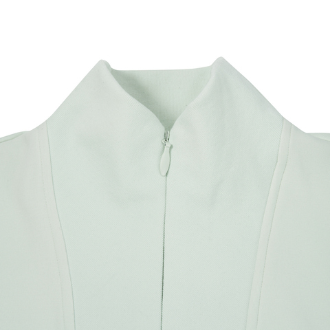 adidas阿迪达斯2023中性U HALF ZIP CREW针织无帽卫衣JE1121