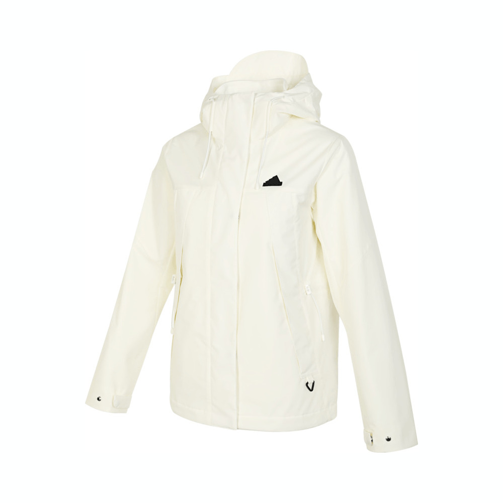 adidas阿迪达斯2025女子CESP 3IN1 JKT2梭织连帽外套JF6659
