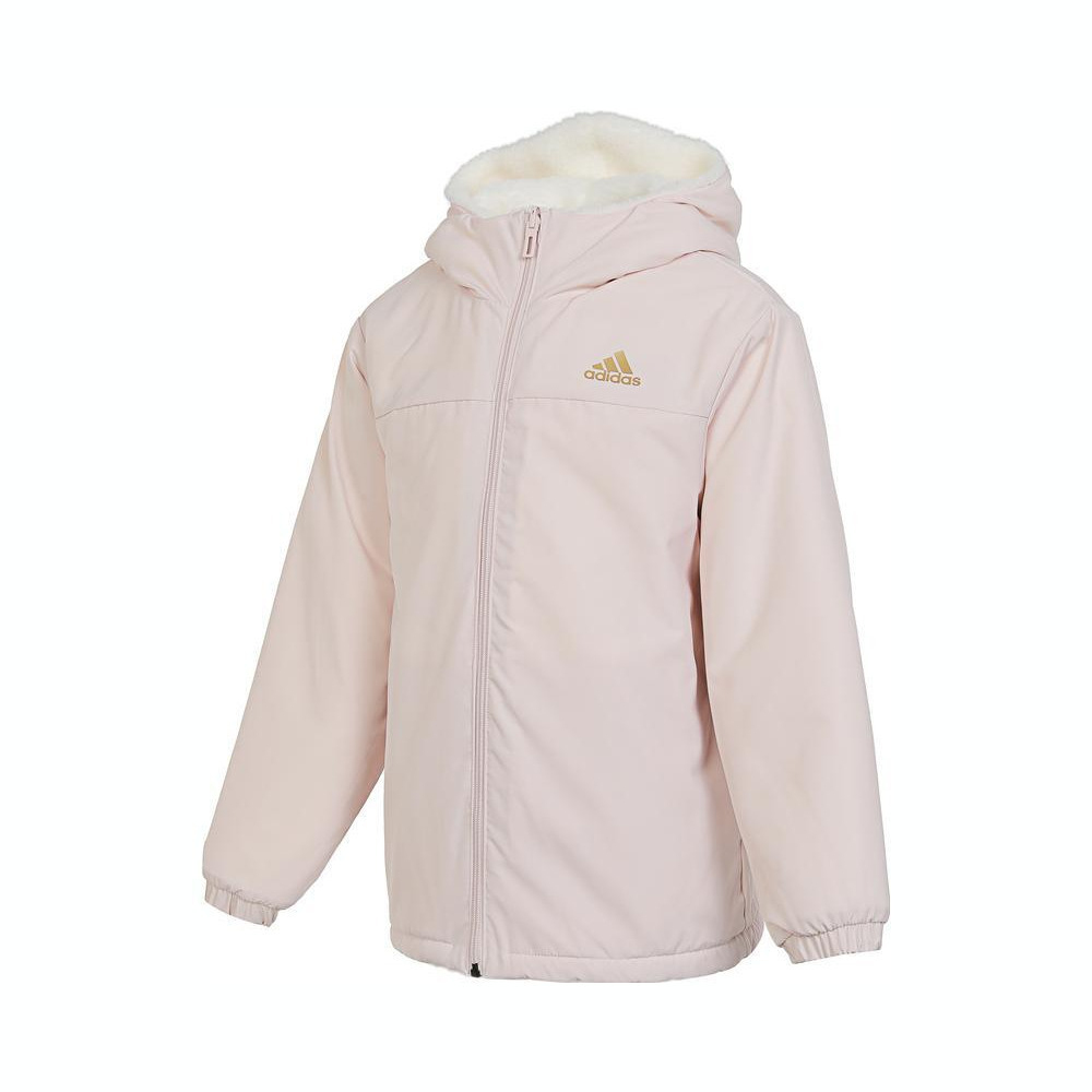 adidas kids阿迪达斯小童2024女小童LK REV WARM JKT梭织外套JF3853