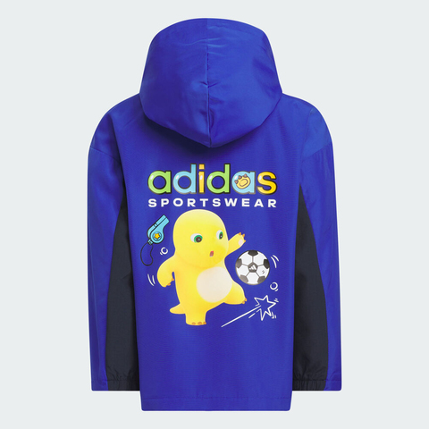 adidas kids阿迪达斯小童2024男小童LK NL URBAN JKT梭织外套JF1377