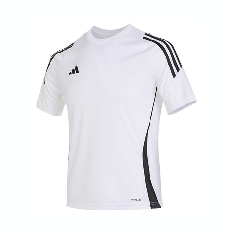 adidas kids阿迪达斯小童2024男大童TIRO24 JSYY圆领短TIS1033