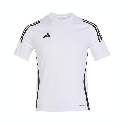 adidas kids阿迪达斯小童2024男大童TIRO24 JSYY圆领短TIS1033