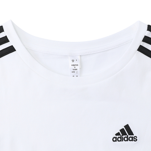 adidas阿迪达斯2024女子W 3S BABY T圆领短TIR6112