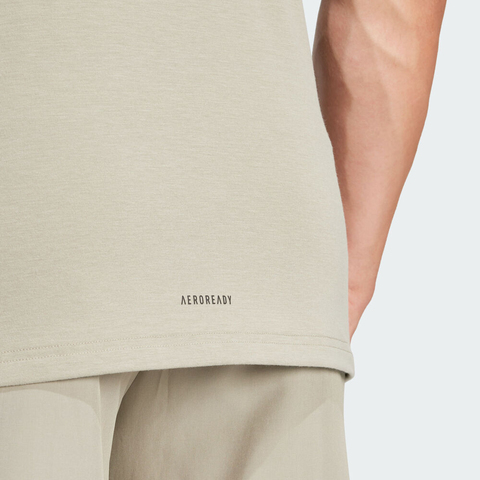 adidas阿迪达斯2025男子D4T TEE针织无领短TIS3817