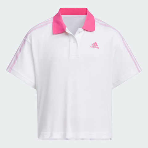 adidas kids阿迪达斯小童2024女大童JG GP POLOPOLO短TIT1756