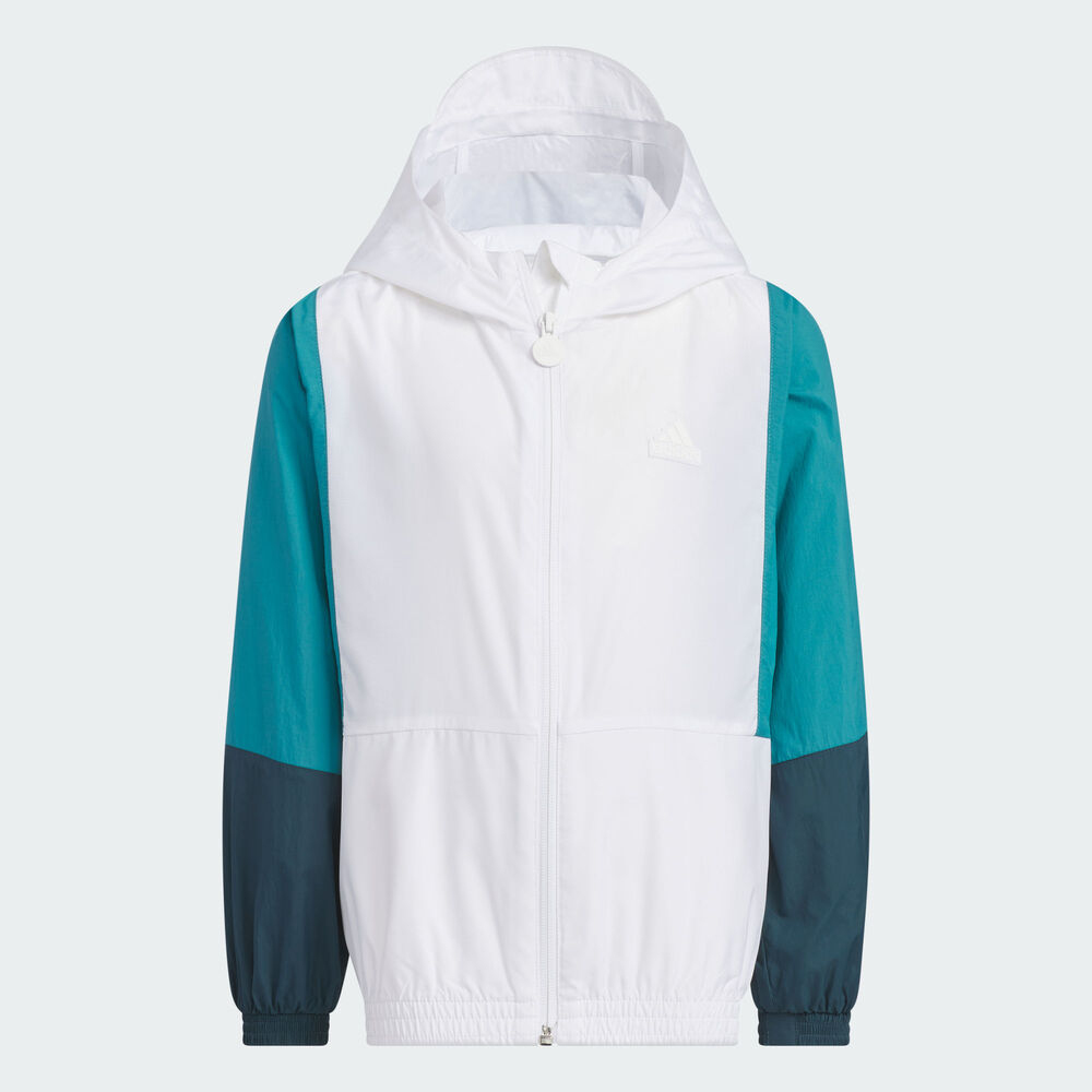 adidas kids阿迪达斯小童2024男小童LB LW WV JKT梭织外套IT4041