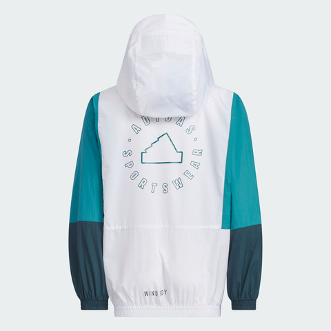 adidas kids阿迪达斯小童2024男小童LB LW WV JKT梭织外套IT4041