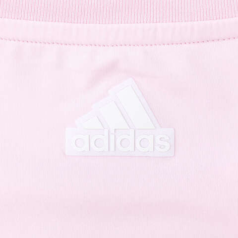 adidas kids阿迪达斯小童2024女大童JG CD TEE圆领短TIT1805