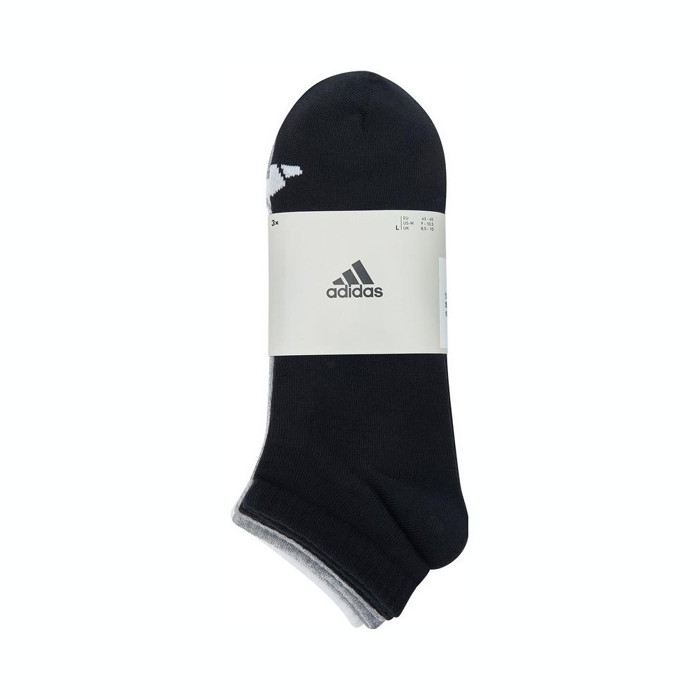 adidas阿迪达斯2024中性SPW LOW SOCK 3P袜子JC9266