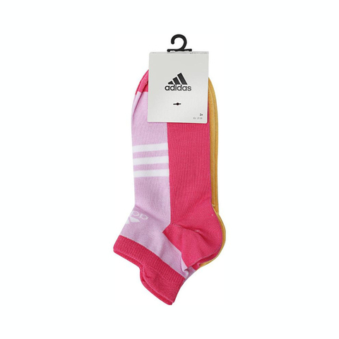 adidas kids阿迪达斯2024女大童KIDS LOW CUT 3P袜子IM5210