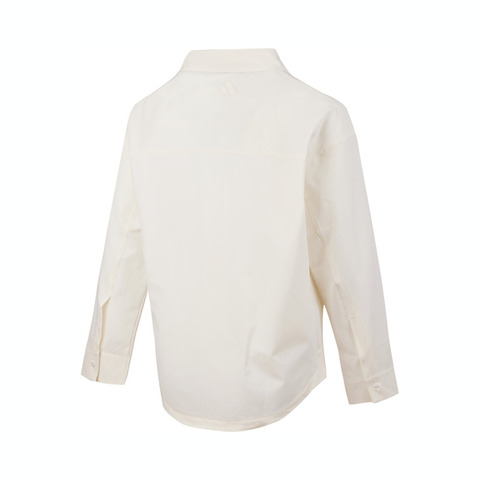 adidas阿迪达斯2024女子W VB SHIRT梭织长袖衬衫JN7779