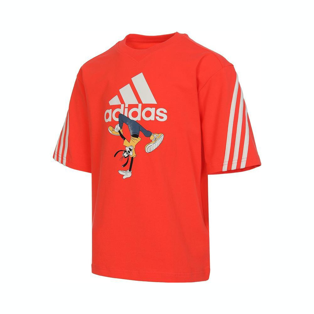 adidas kids阿迪达斯小童2024男小童LK DY MM T圆领短TIV9631