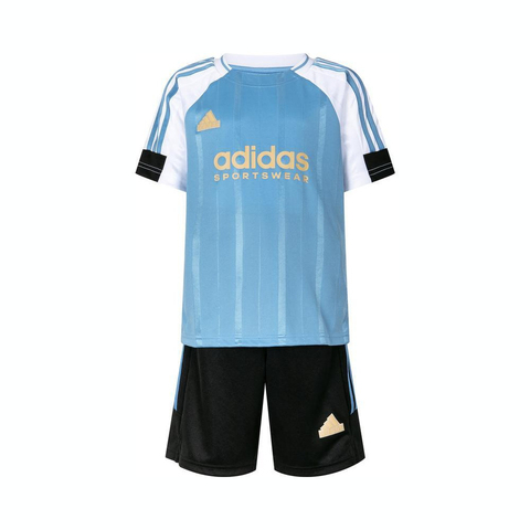 adidas kids阿迪达斯小童2024男小童LK TIRO SET短袖针织套服JN6505