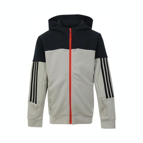 adidas kids阿迪达斯小童2024男小童LK CE KN JKT针织外套JN9573